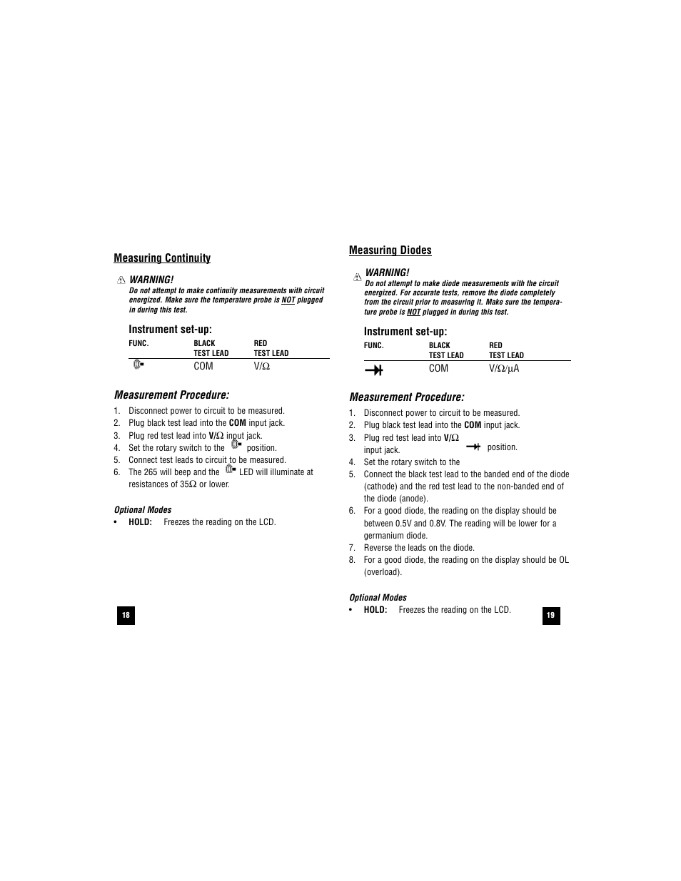 Test Products International 265 User Manual | Page 19 / 32