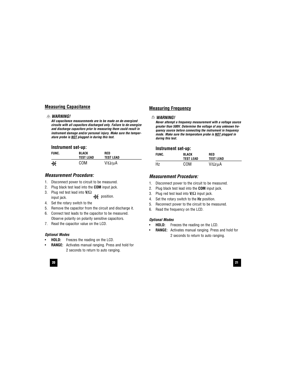 Test Products International 265 User Manual | Page 20 / 32
