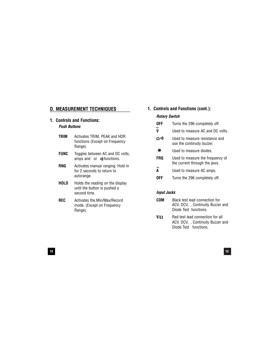 Test Products International 296 User Manual | Page 13 / 32