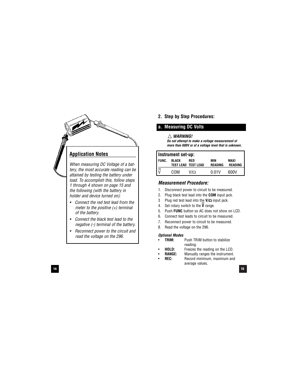 Test Products International 296 User Manual | Page 14 / 32