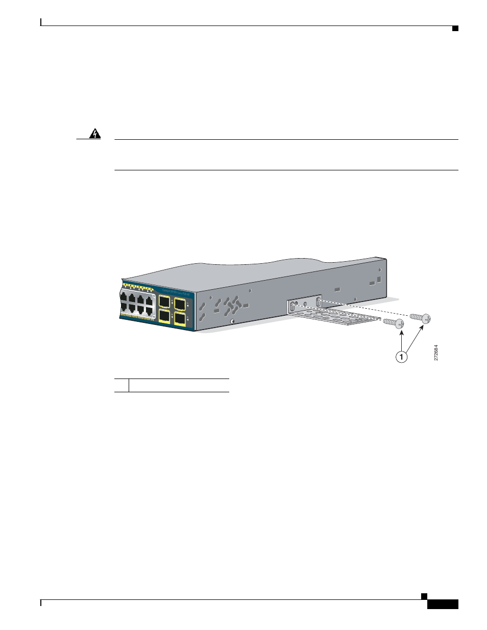 Wall-mounting, Attaching the brackets for wall-mounting | Cisco 2975 User Manual | Page 31 / 62