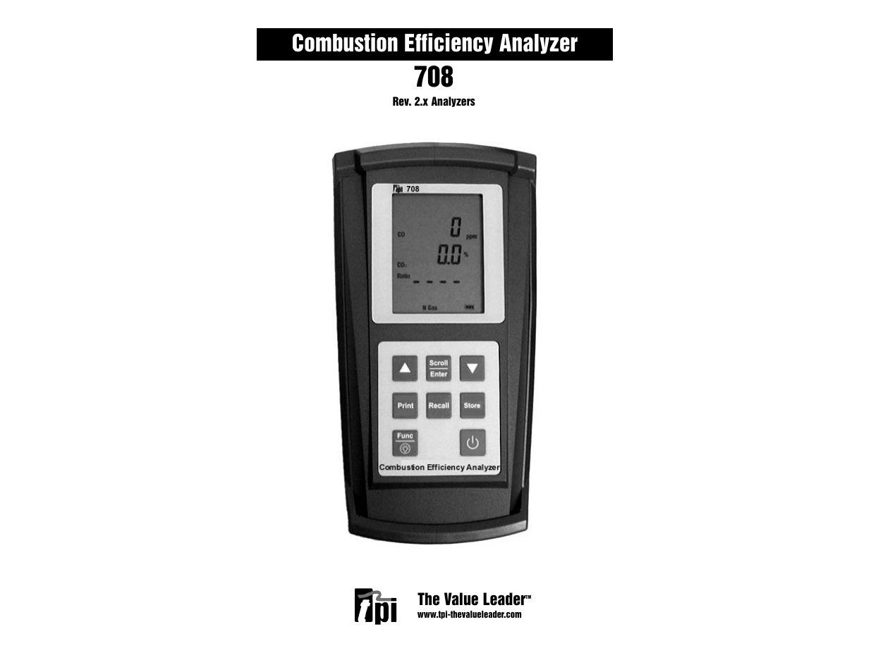Test Products International 708 User Manual | 36 pages