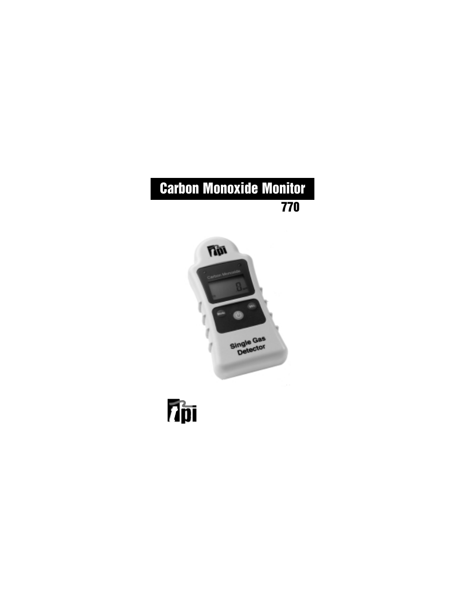Test Products International 770 User Manual | 8 pages