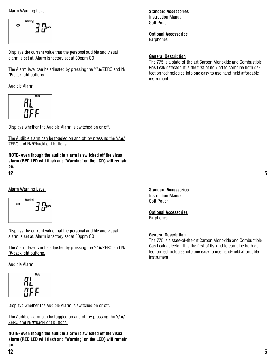 Test Products International 775 User Manual | Page 12 / 16