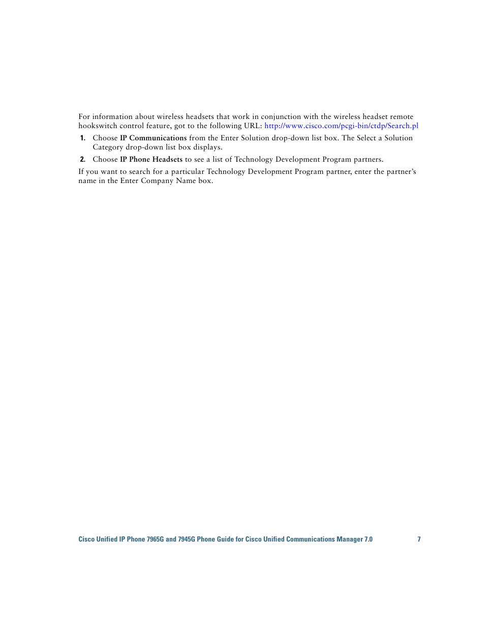 Cisco IP Phone 7945G User Manual | Page 15 / 104