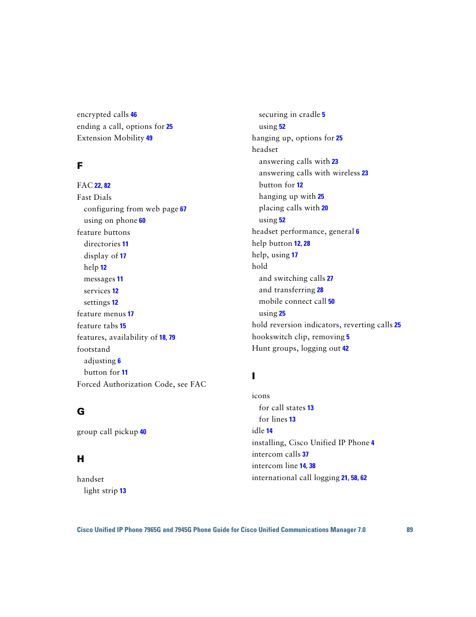 Cisco IP Phone 7945G User Manual | Page 97 / 104
