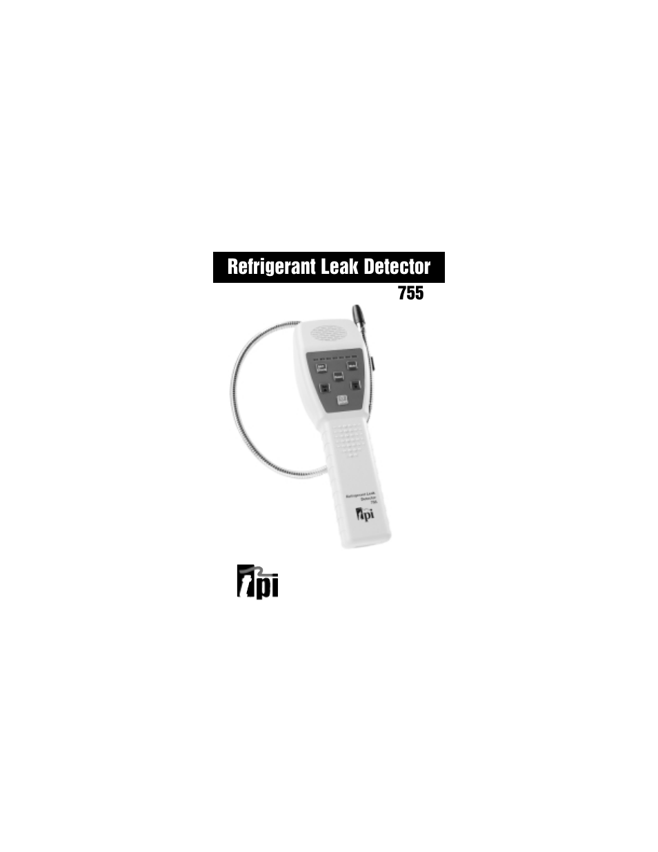 Test Products International 755 User Manual | 5 pages