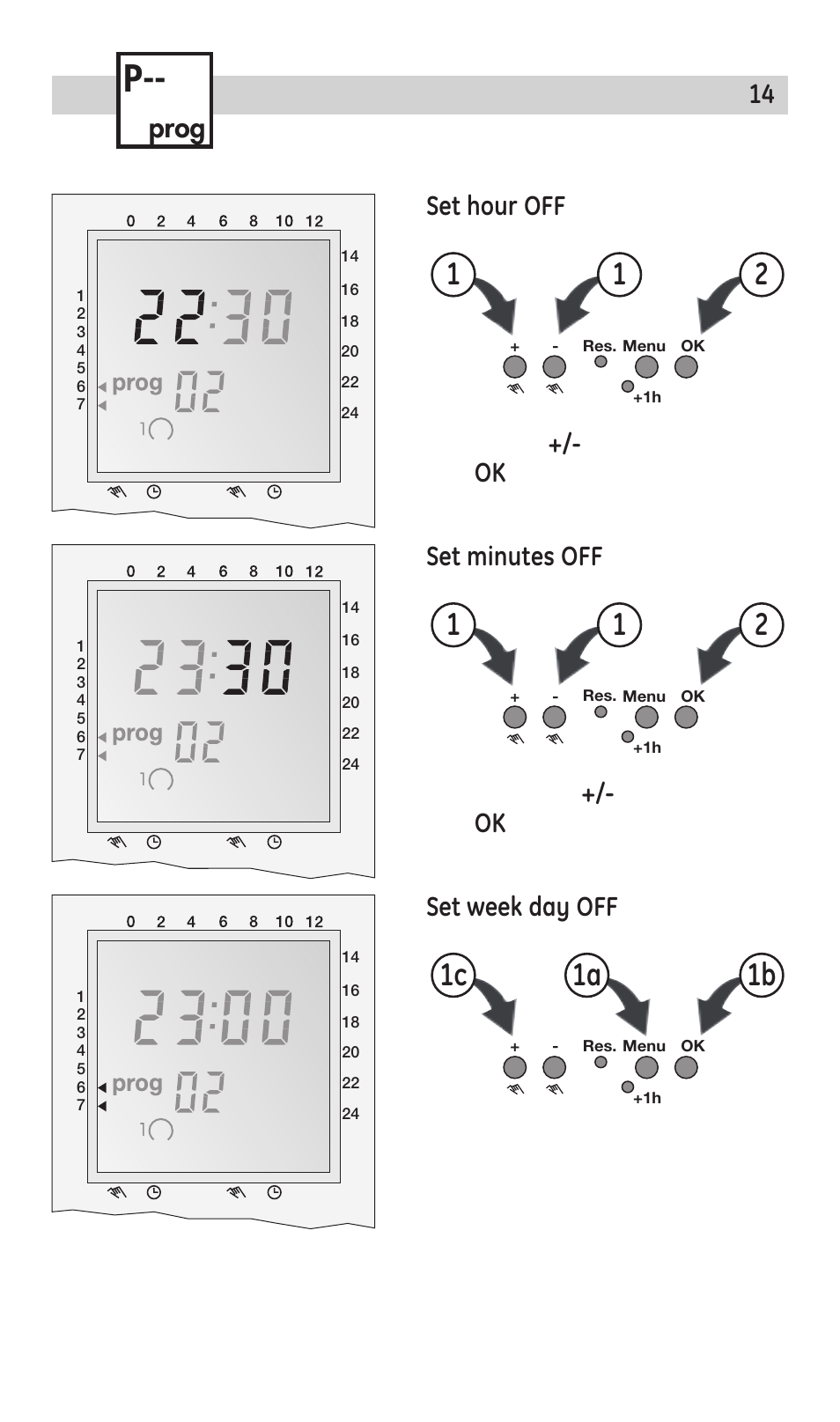 1c 1b 1a | TFC Group EMD120 User Manual | Page 14 / 18