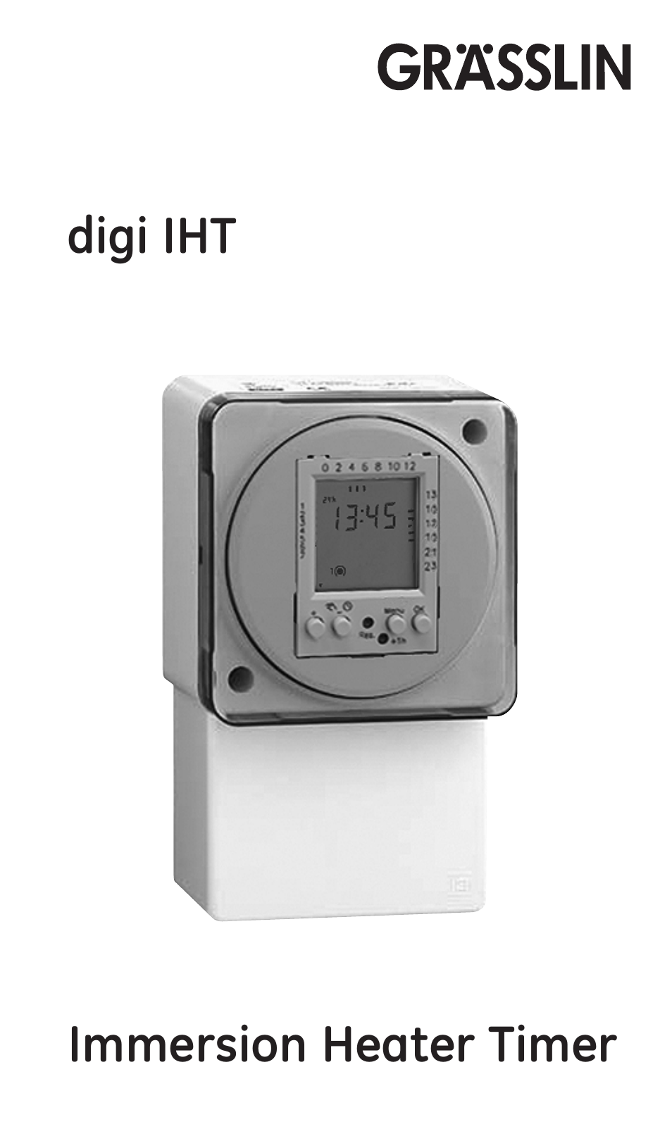 TFC Group Immersion Heater Timer Code: IHT-Digi 20 User Manual | 20 pages