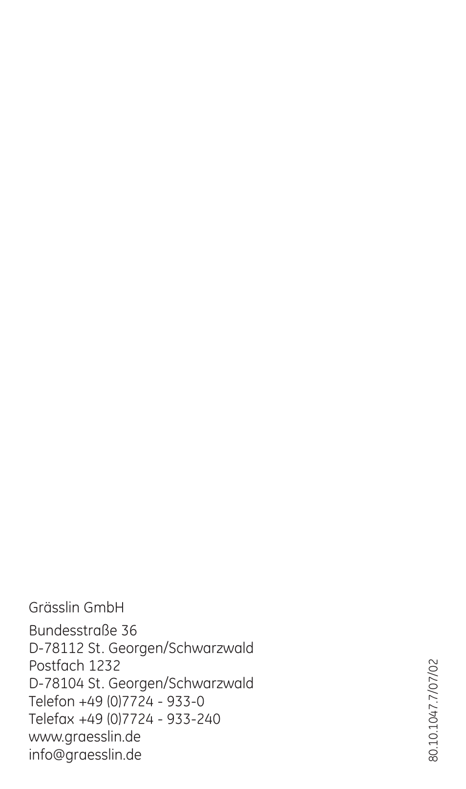 TFC Group Immersion Heater Timer Code: IHT-Digi 20 User Manual | Page 20 / 20