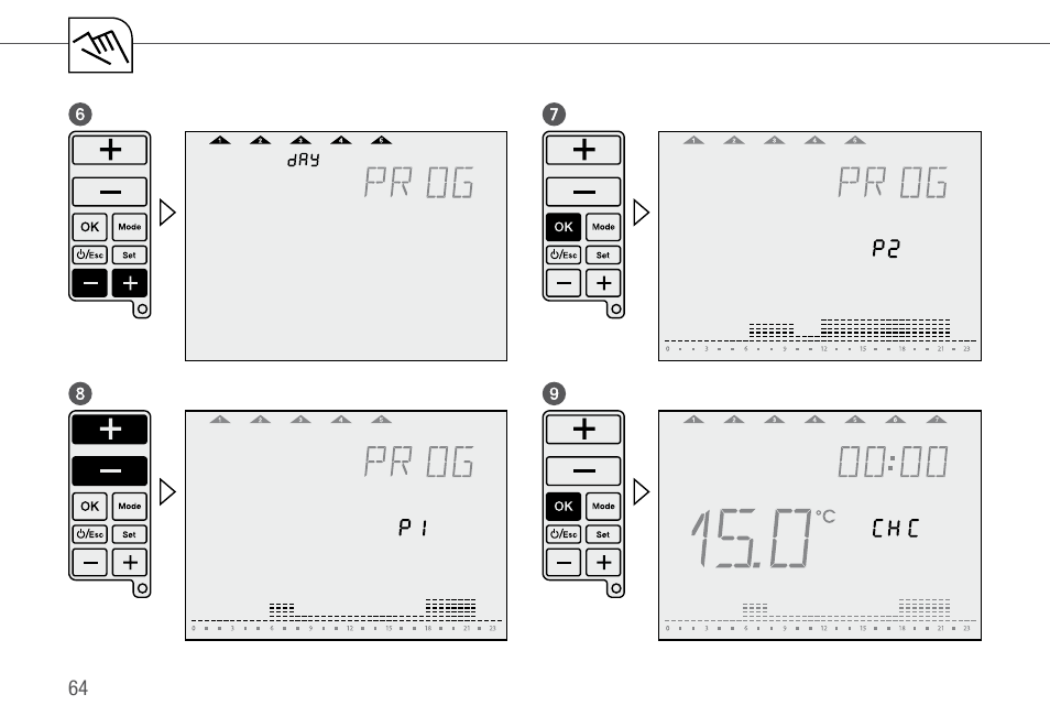 TFC Group Feeling RF Room Thermostat User Manual | Page 24 / 42