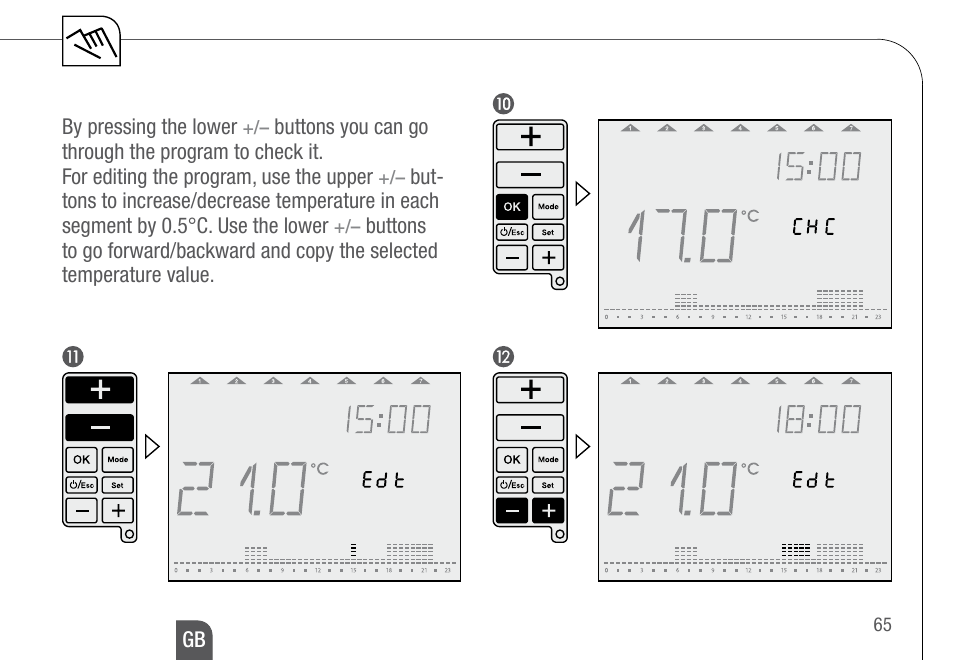 TFC Group Feeling RF Room Thermostat User Manual | Page 25 / 42