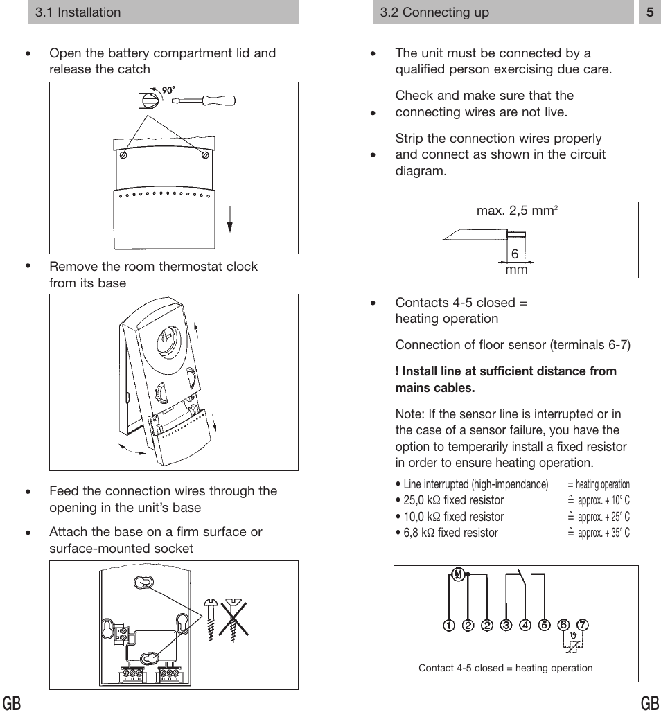 TFC Group Famoso 555 (7 day) User Manual | Page 4 / 9