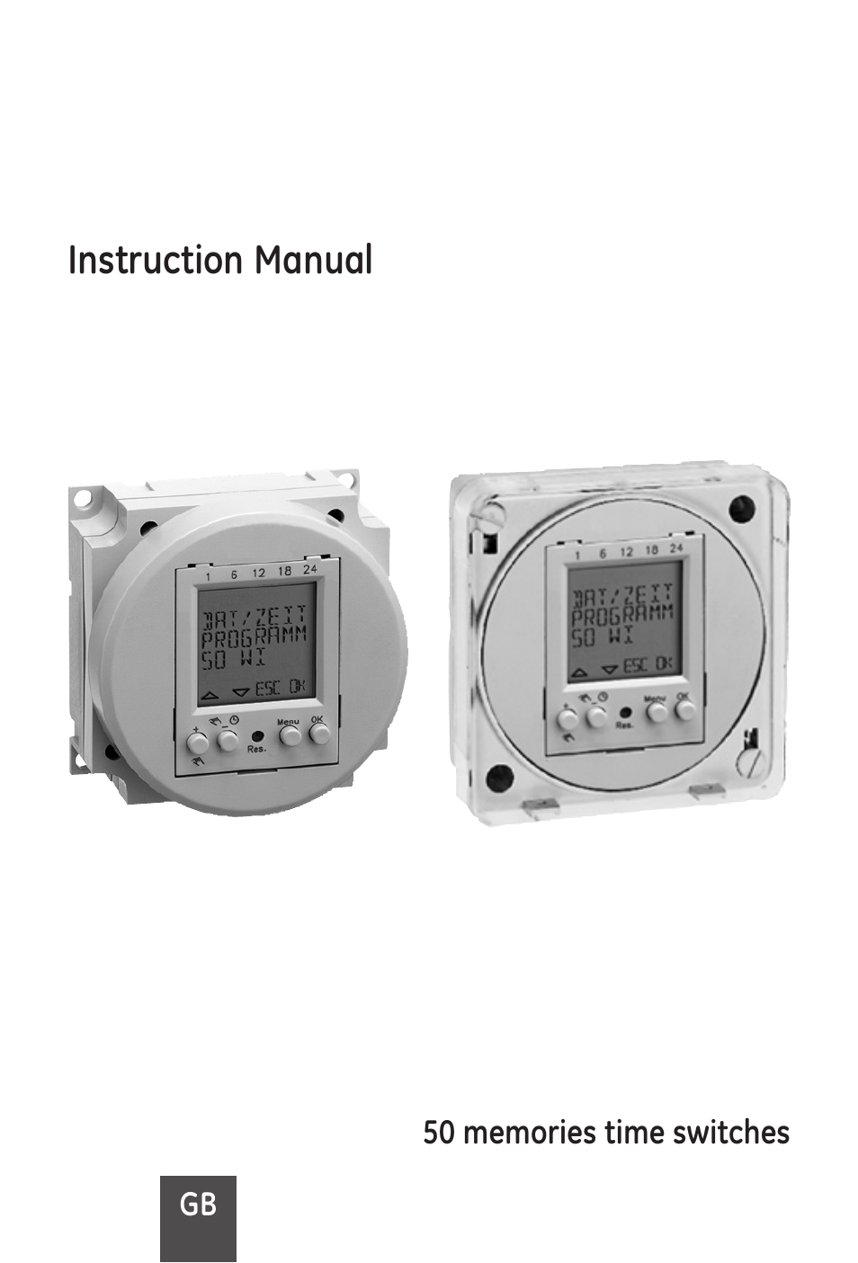 TFC Group Tactic 572.1 Plus (2 Channel) Digital Timeswitch User Manual | 10 pages
