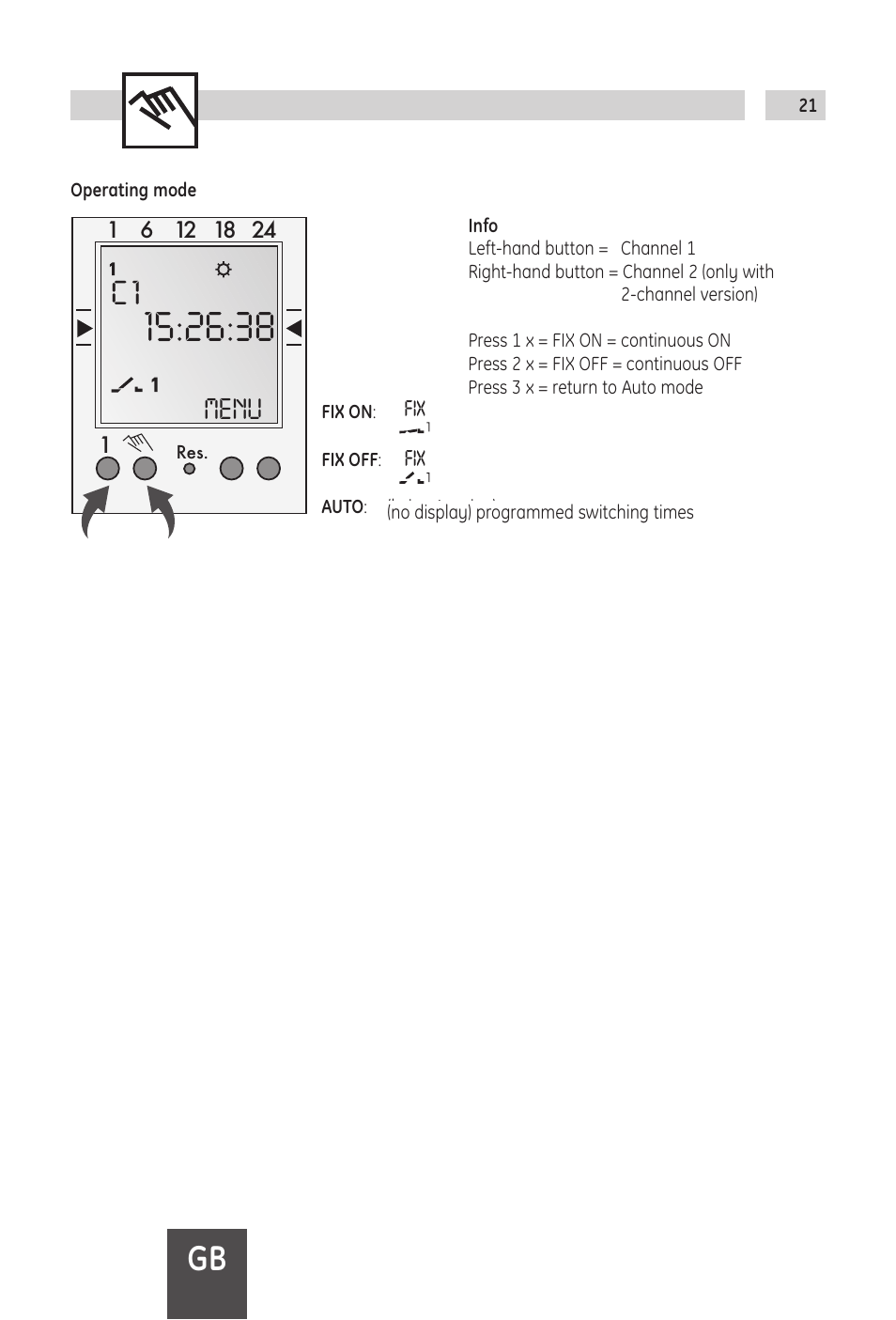 TFC Group Tactic 572.1 Plus (2 Channel) Digital Timeswitch User Manual | Page 10 / 10