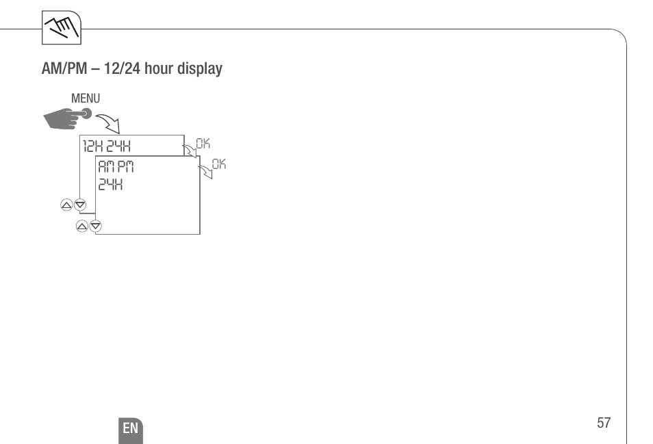 Am/pm – 12/24 hour display | TFC Group Talento 892 Plus User Manual | Page 14 / 43