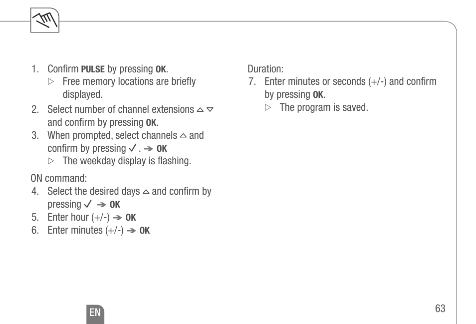 TFC Group Talento 892 Plus User Manual | Page 20 / 43