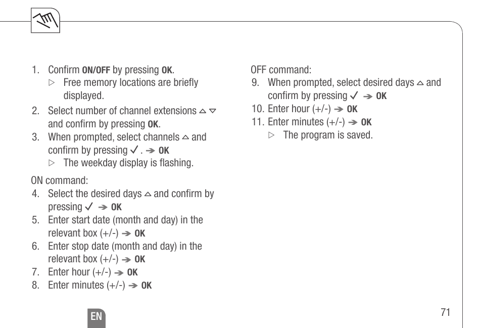 TFC Group Talento 892 Plus User Manual | Page 28 / 43