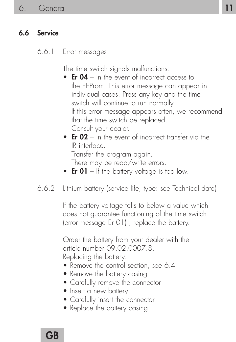 TFC Group Talento 894 User Manual | Page 10 / 34