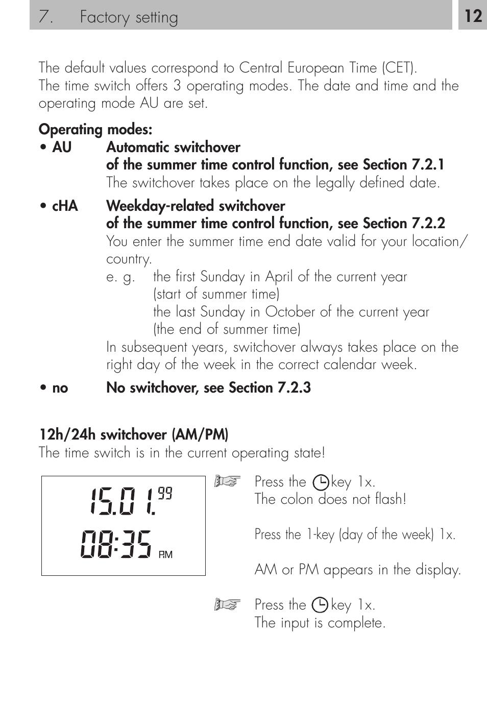 TFC Group Talento 894 User Manual | Page 11 / 34