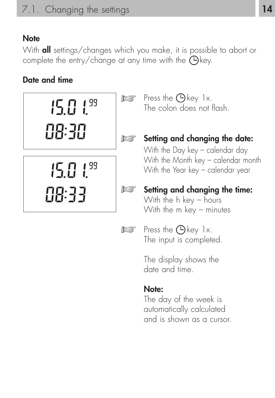TFC Group Talento 894 User Manual | Page 13 / 34