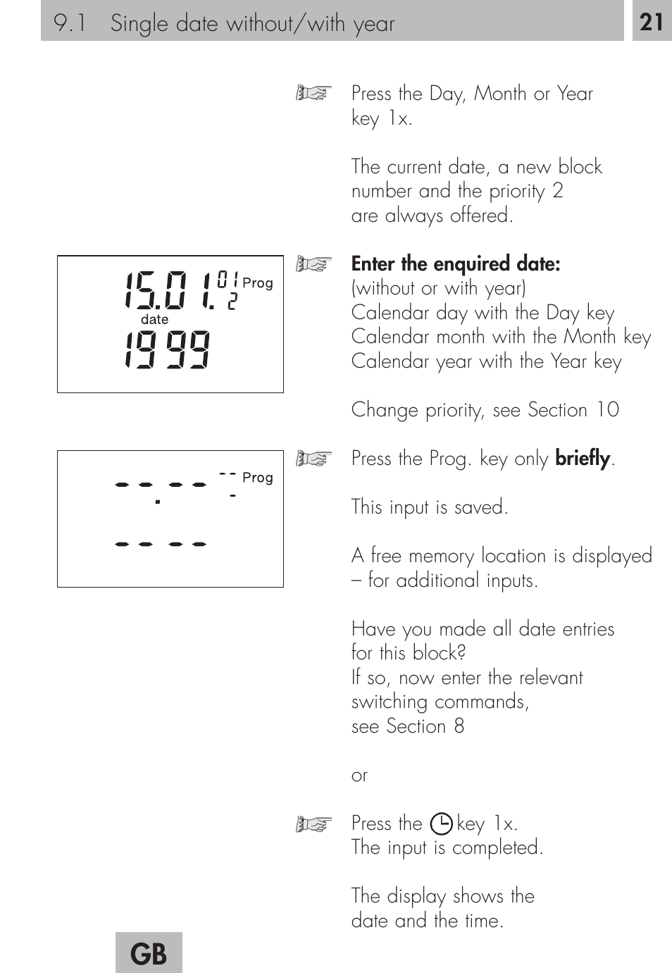 TFC Group Talento 894 User Manual | Page 20 / 34