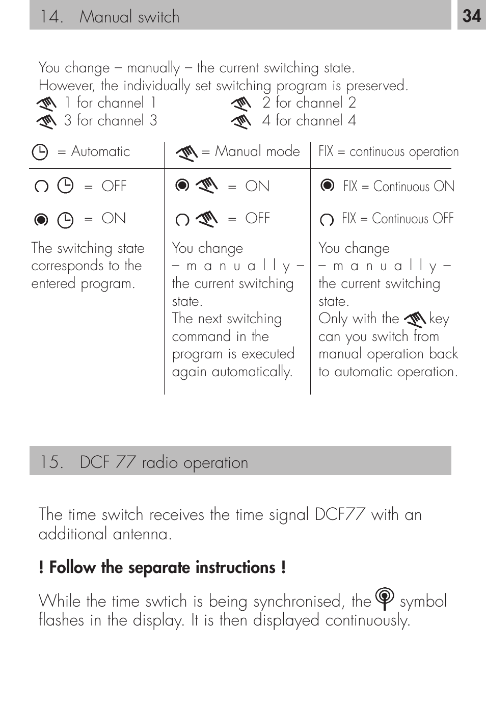 TFC Group Talento 894 User Manual | Page 33 / 34