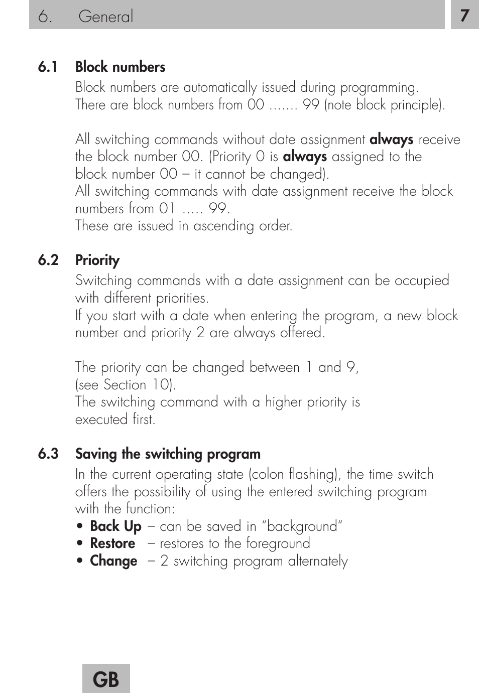 TFC Group Talento 894 User Manual | Page 6 / 34