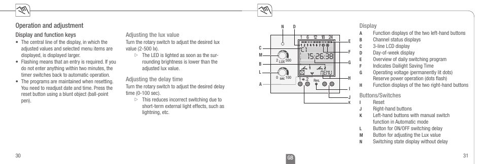 Operation and adjustment | TFC Group Tunus 772 User Manual | Page 6 / 11