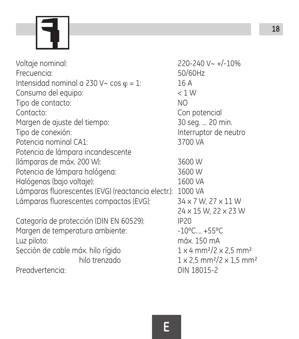 TFC Group Trealux 510 Staircase Switch User Manual | Page 18 / 24