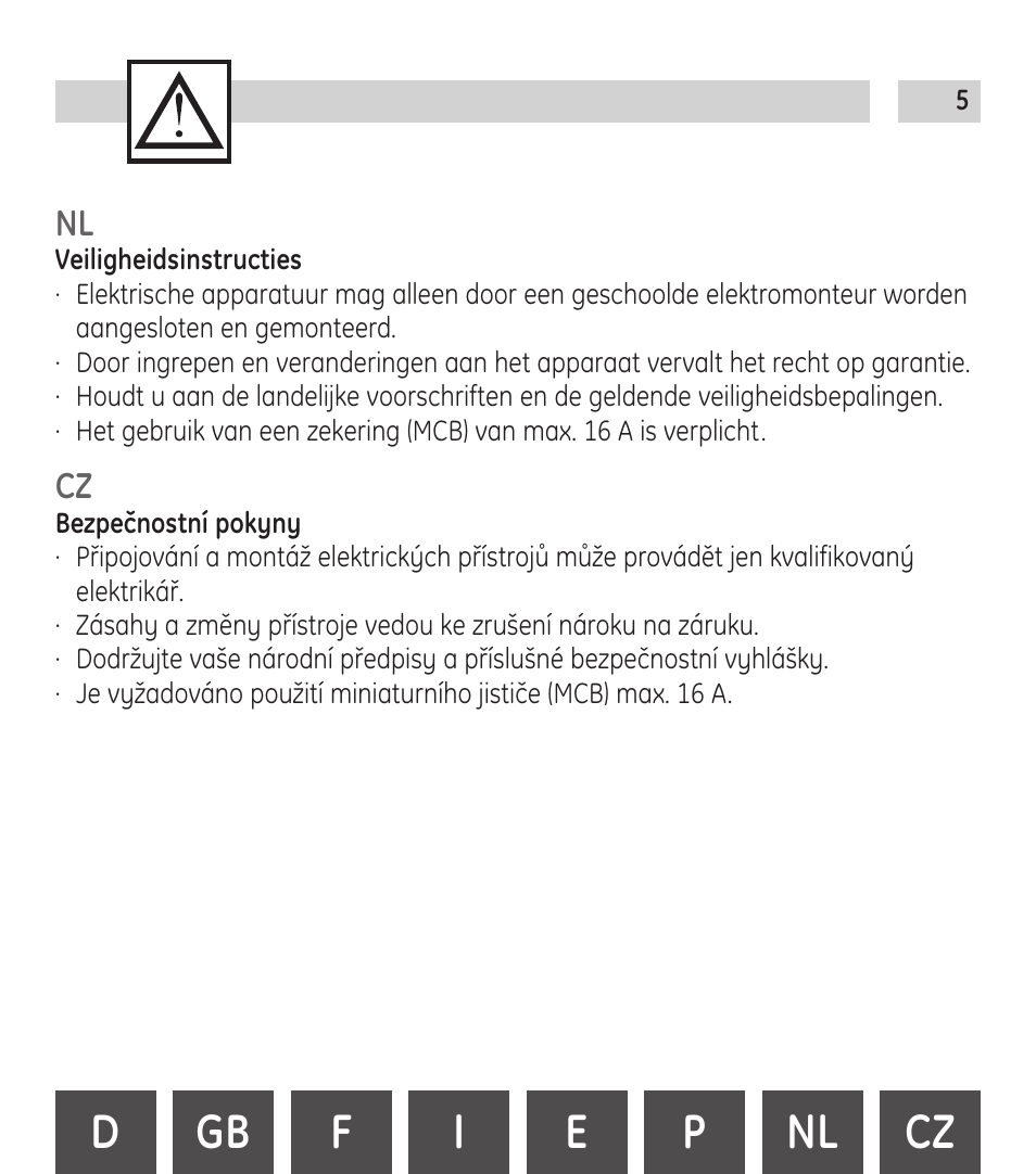 TFC Group Trealux 510 Staircase Switch User Manual | Page 5 / 24