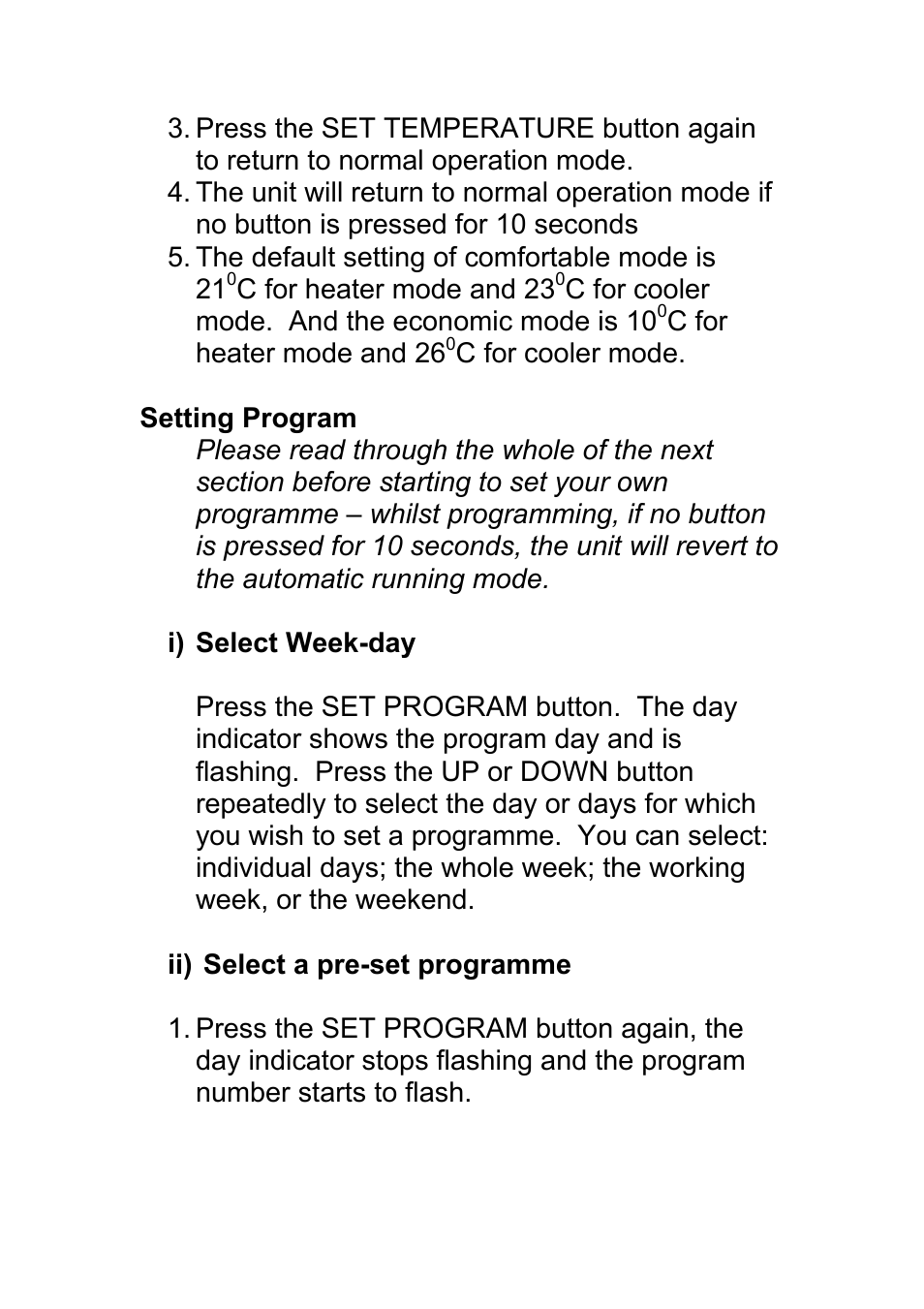 TFC Group STTR/F User Manual | Page 14 / 19