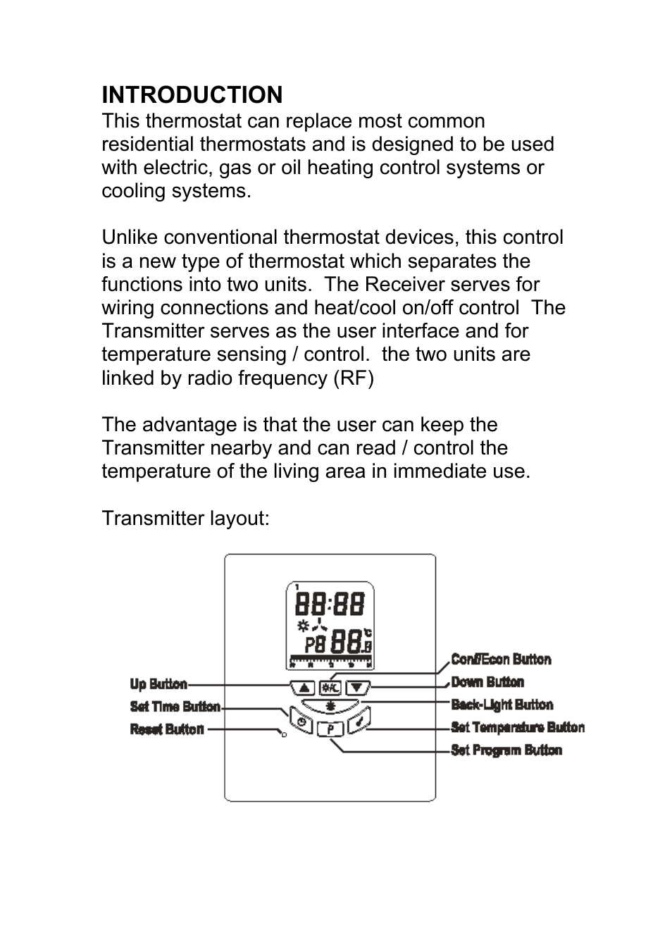Introduction | TFC Group STTR/F User Manual | Page 2 / 19