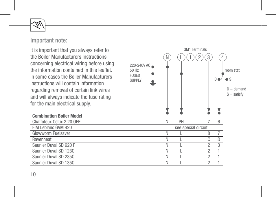 TFC Group Towerchron QM1 User Manual | Page 10 / 20