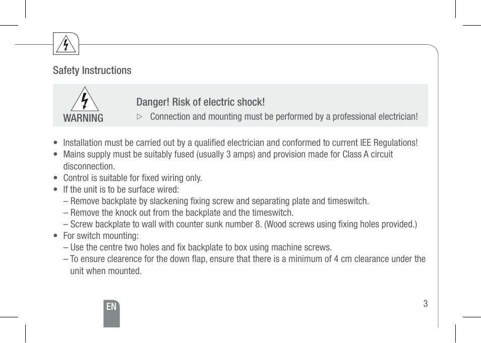 TFC Group Towerchron QM2 User Manual | Page 3 / 20