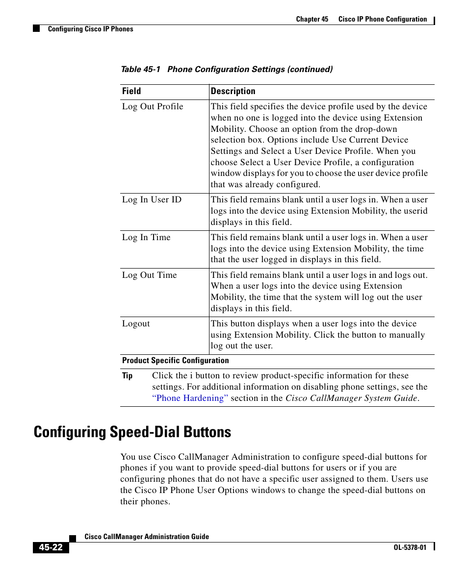 Configuring speed-dial buttons, Configuring | Cisco OL-5378-01 User Manual | Page 22 / 42