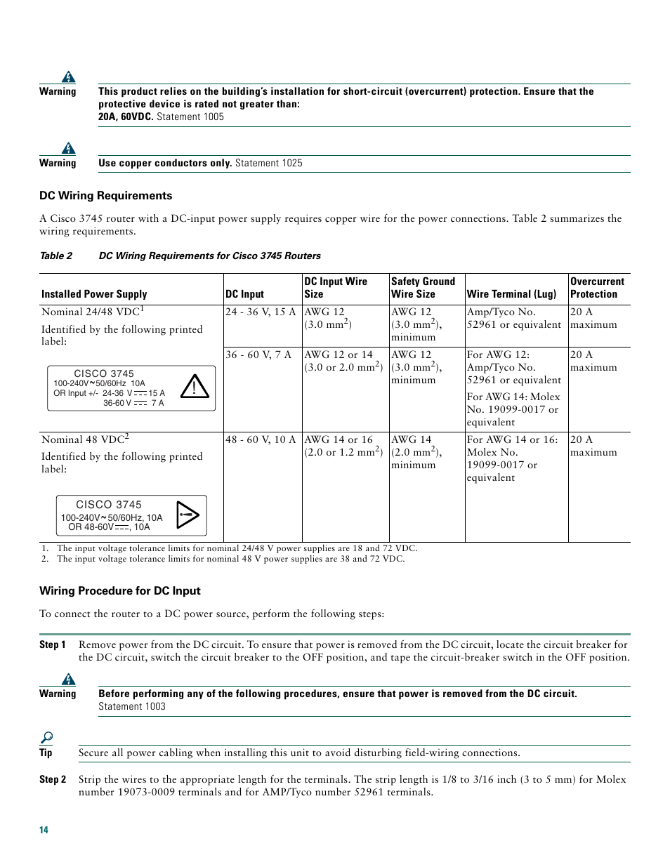 Cisco 3745 User Manual | Page 14 / 32