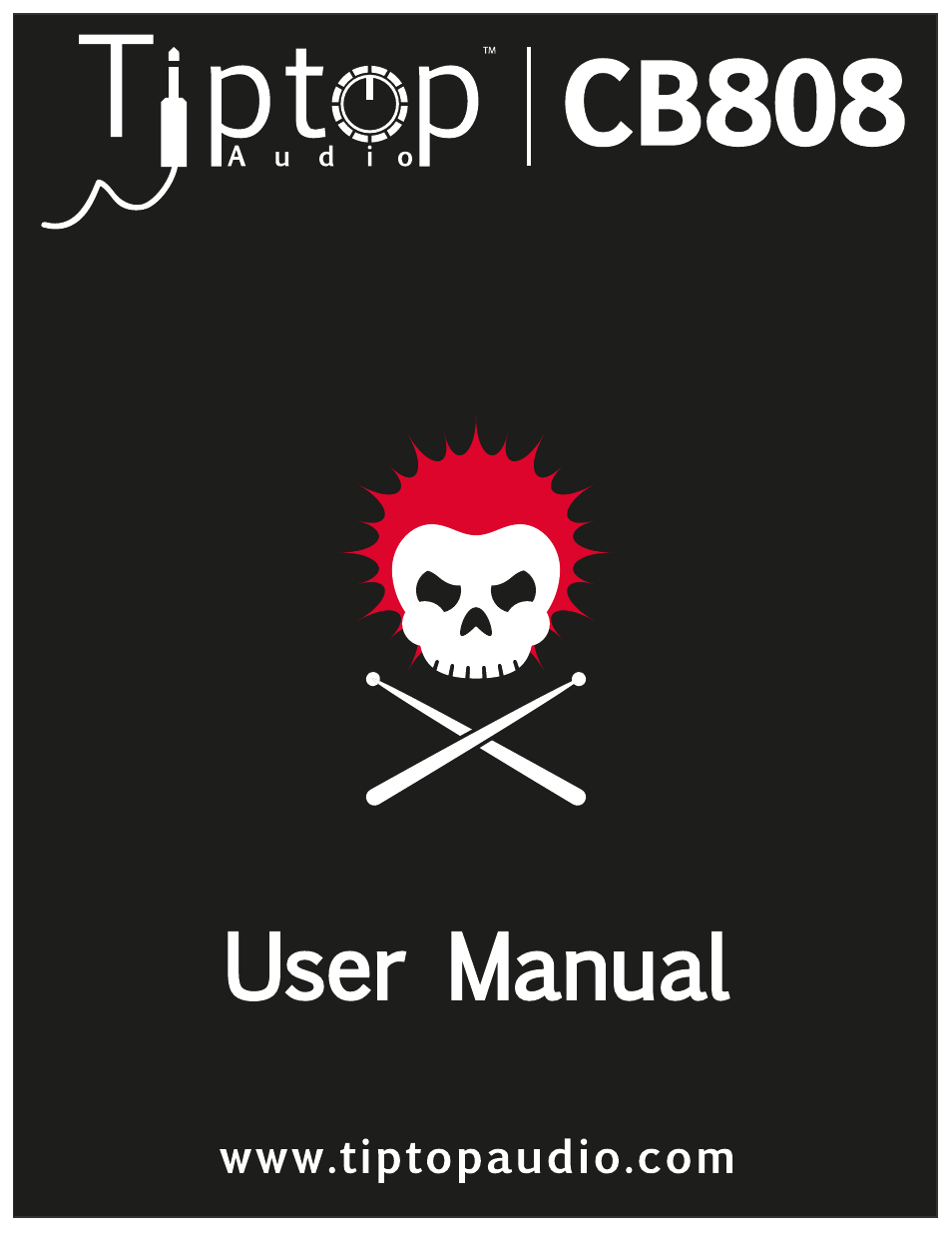 Tiptop CB808 Cow Bell User Manual | 5 pages