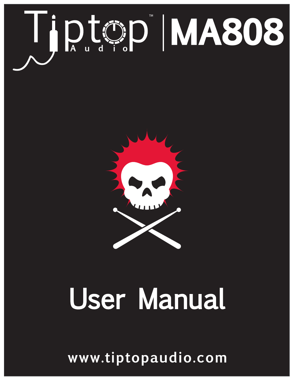 Tiptop MA808 Maracas User Manual | 4 pages