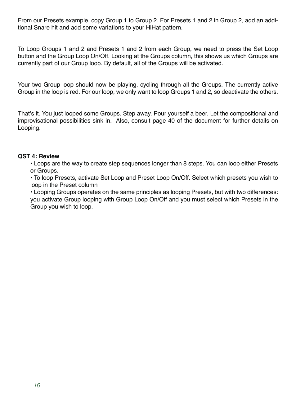 Tiptop Circadian Rhythms User Manual | Page 18 / 46