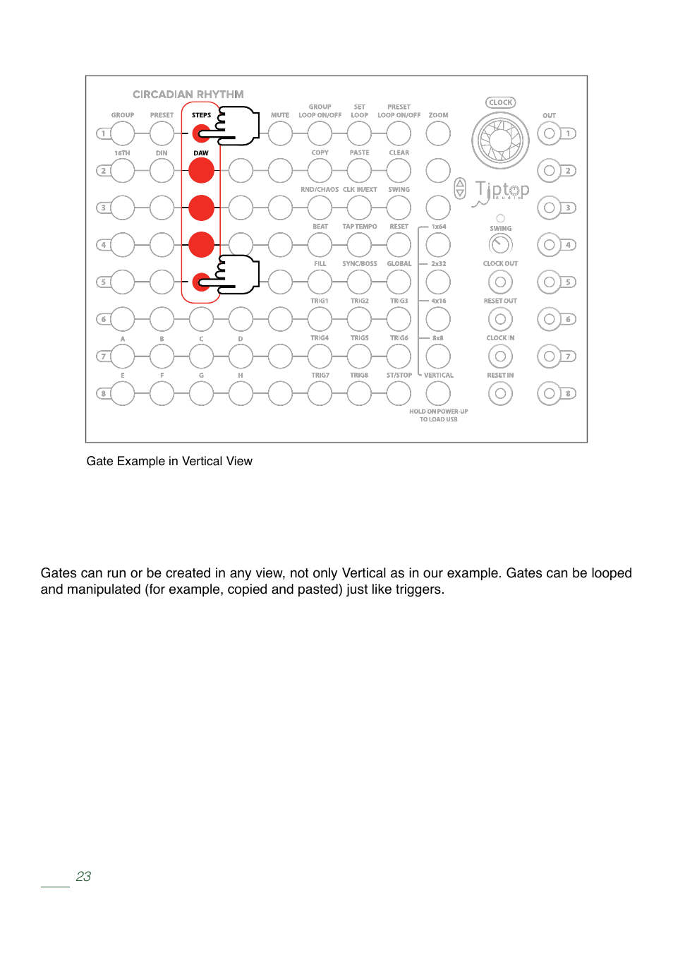 Tiptop Circadian Rhythms User Manual | Page 25 / 46