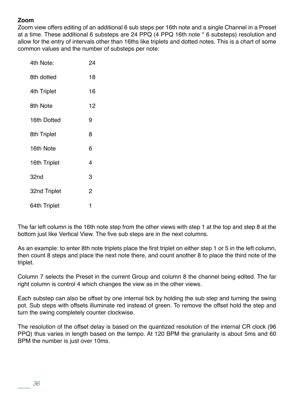 Tiptop Circadian Rhythms User Manual | Page 38 / 46