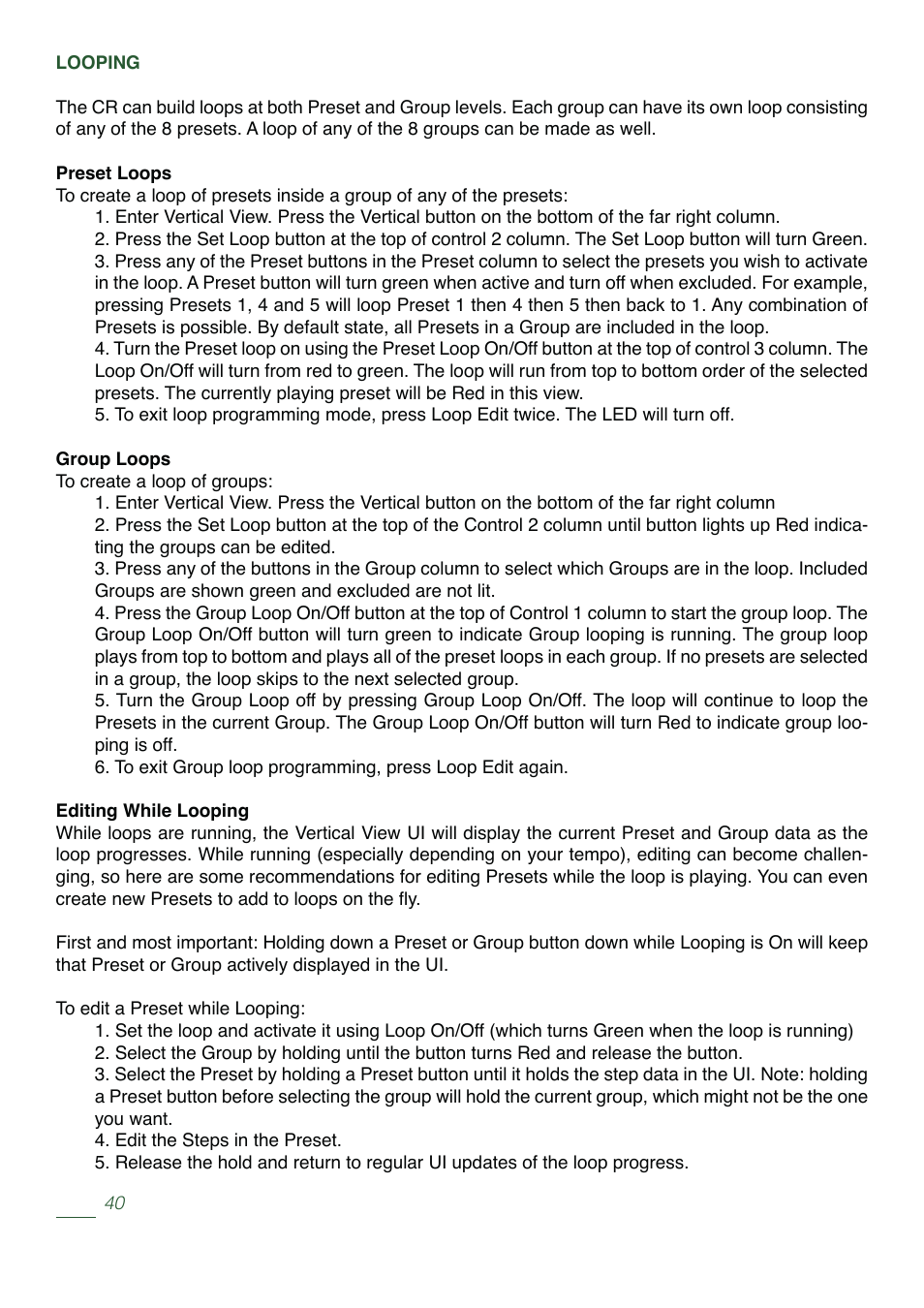 Tiptop Circadian Rhythms User Manual | Page 42 / 46