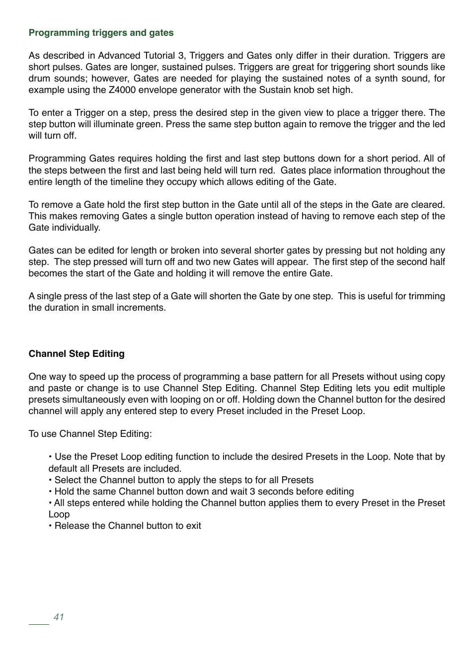 Tiptop Circadian Rhythms User Manual | Page 43 / 46