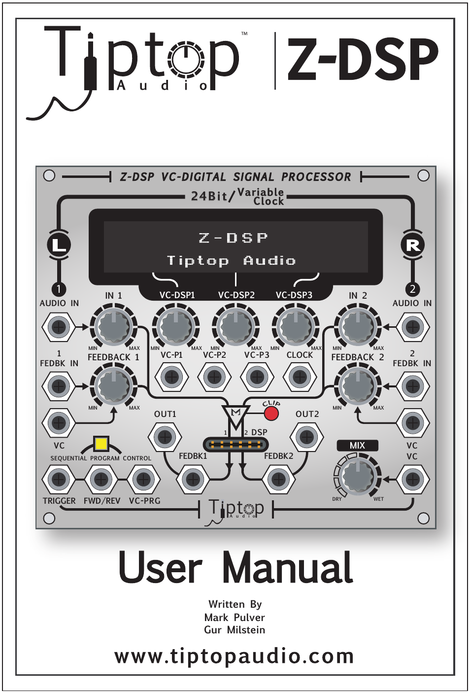 Tiptop Z-DSP User Manual | 19 pages