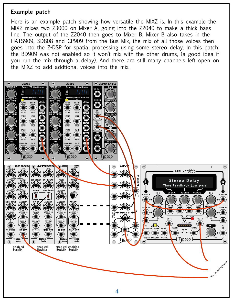 Tiptop MIXZ User Manual | Page 4 / 5