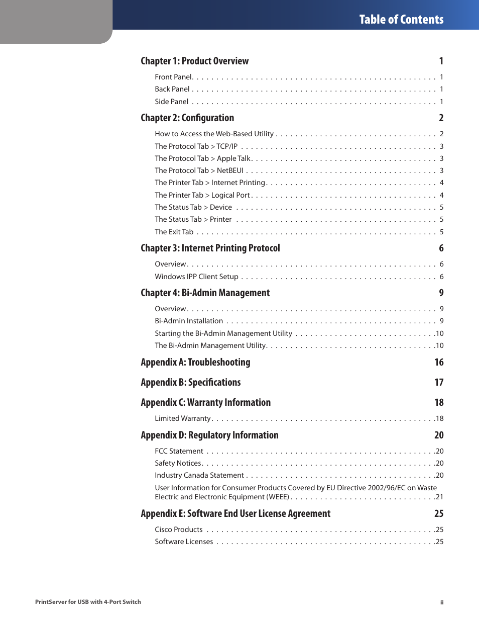 Cisco PSUS4 User Manual | Page 3 / 41