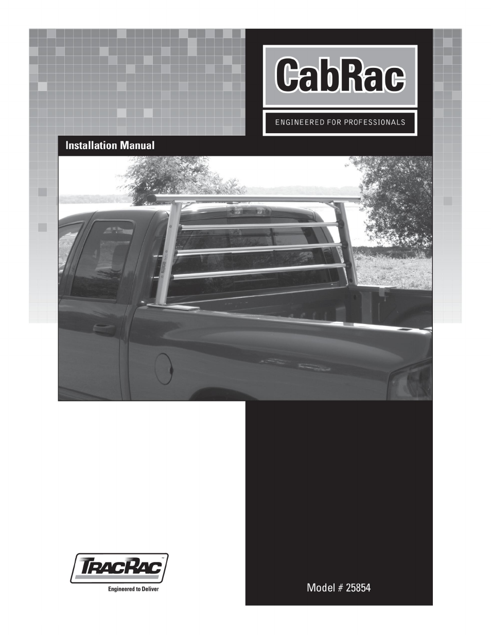 TracRac IM CabRac User Manual | 8 pages