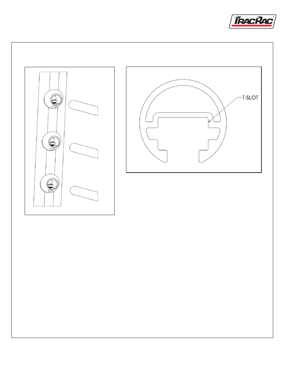 T-slot crosstube installation | TracRac IM CabRac User Manual | Page 5 / 8