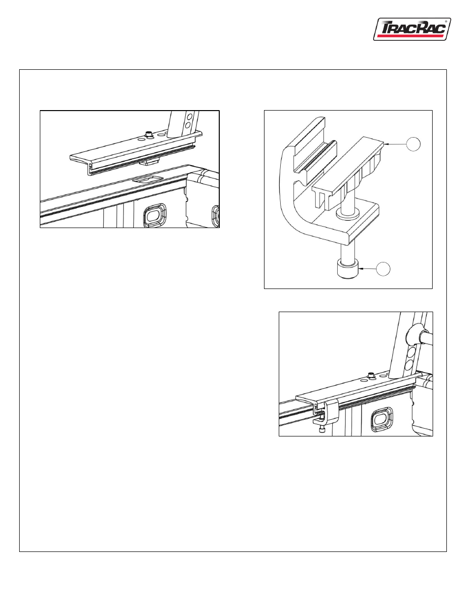 Mounting cabrac to the truck | TracRac IM CabRac User Manual | Page 7 / 8